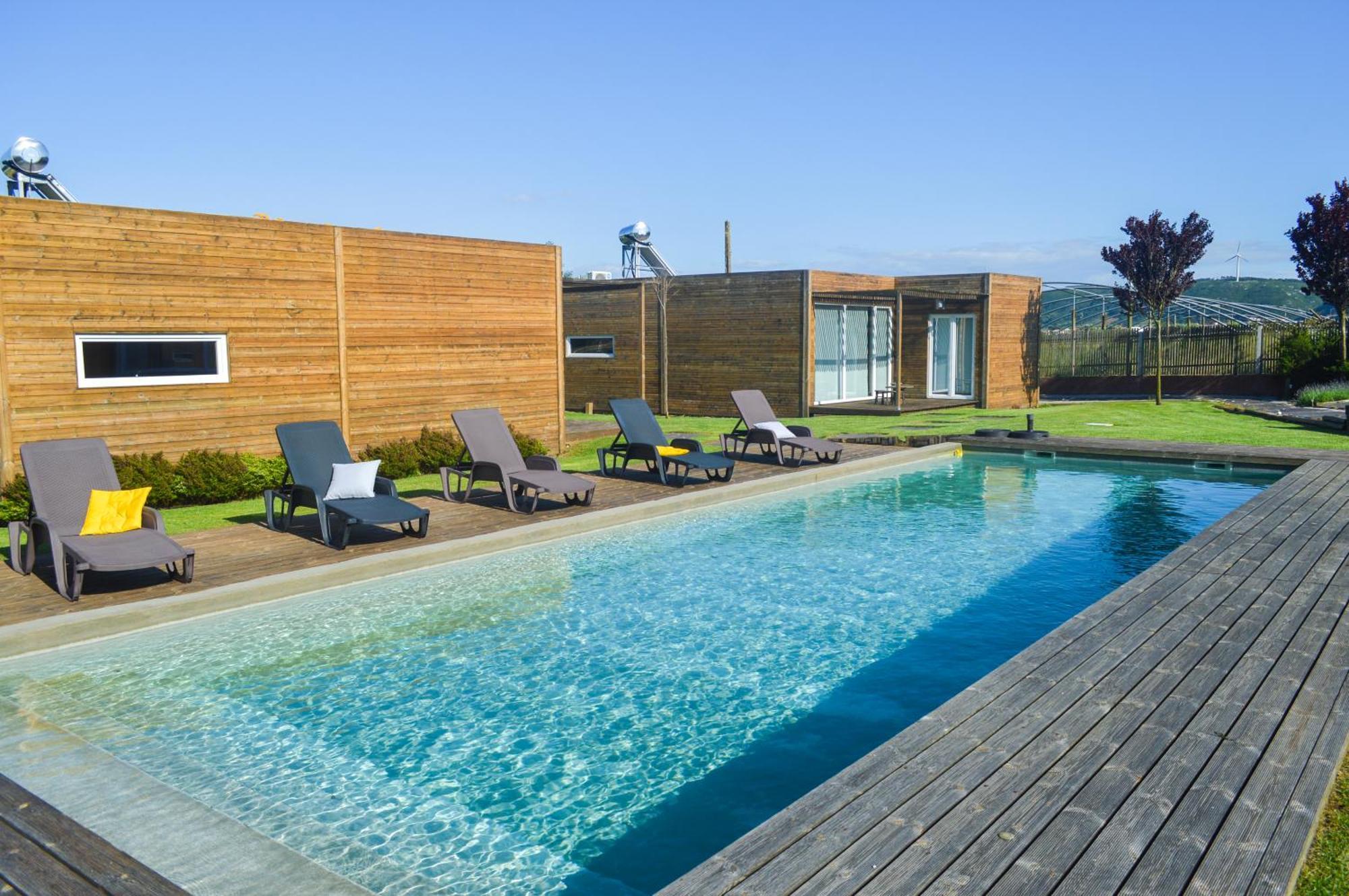 Obidos Wood Villas Olho Marinho Eksteriør billede