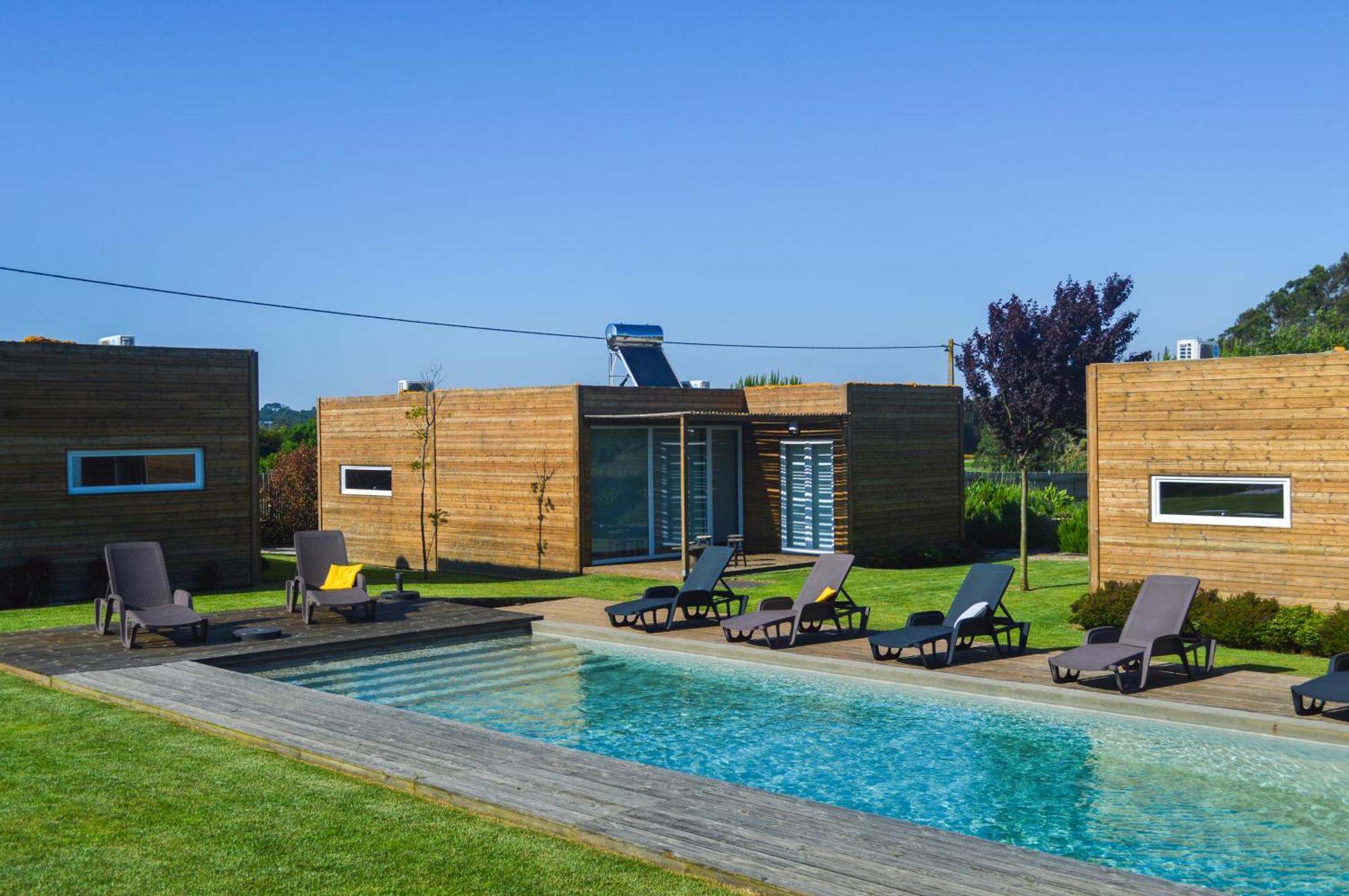Obidos Wood Villas Olho Marinho Eksteriør billede